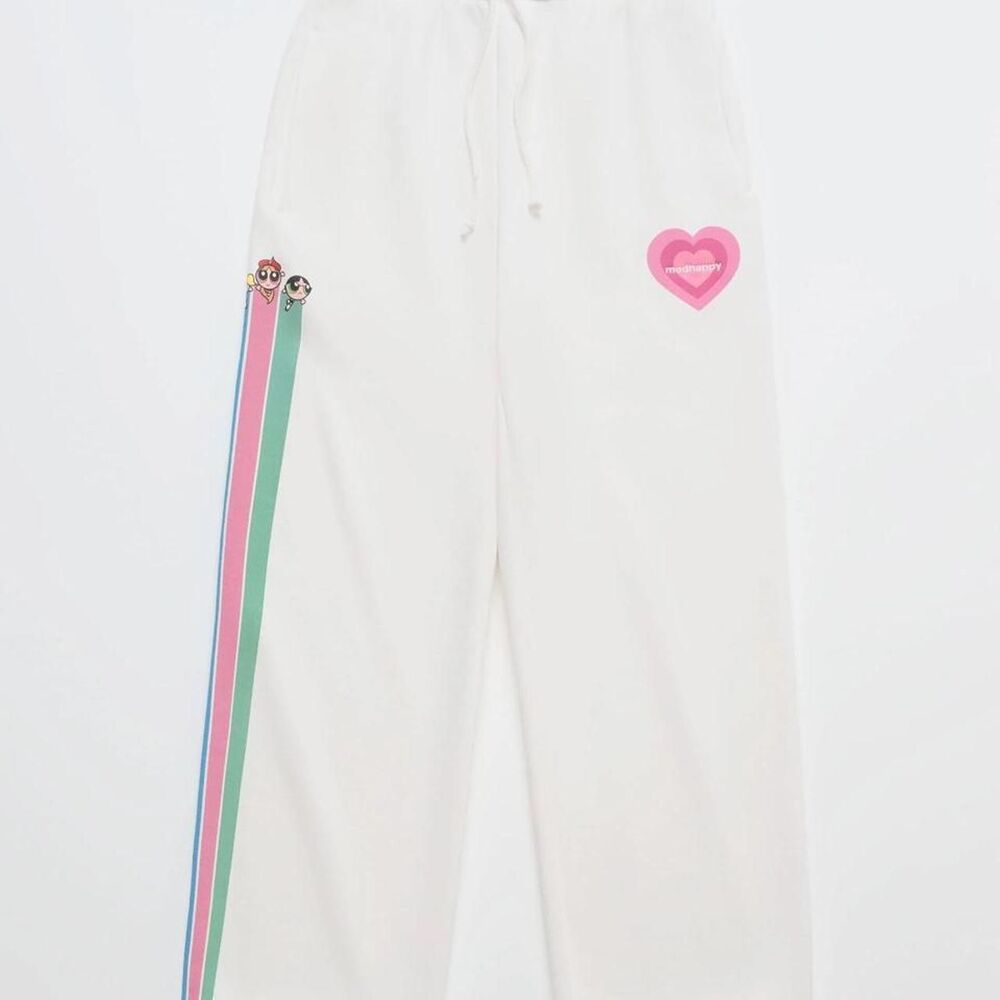 Madhappy Women's White Trousers